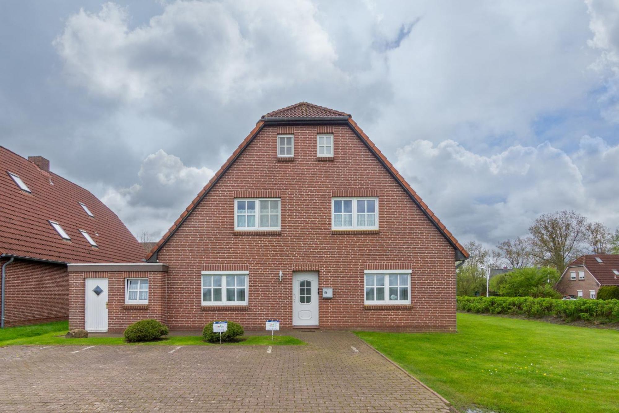 Ferienwohnung Mareike Dornum Bagian luar foto