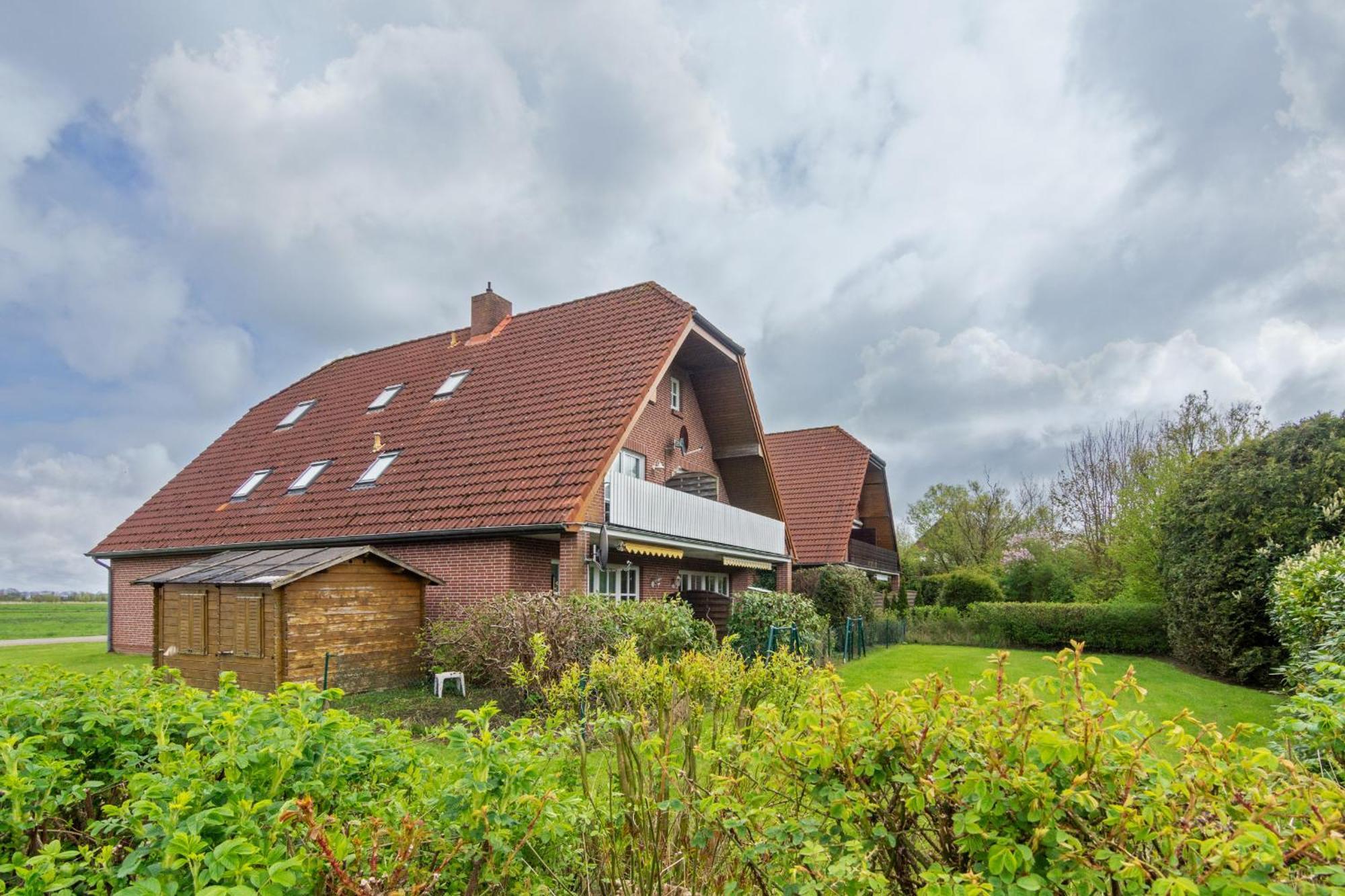Ferienwohnung Mareike Dornum Bagian luar foto